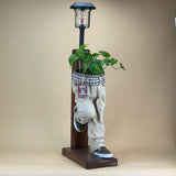 SOLAR LIGHT POST DUDE